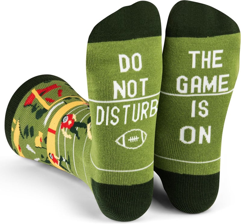 Lavley Funny Socks for Sports Fans and Players - Cool Novelty Gifts for Men, Women, & Teens - Image 1